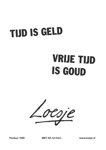 Tijd-voor-tijd